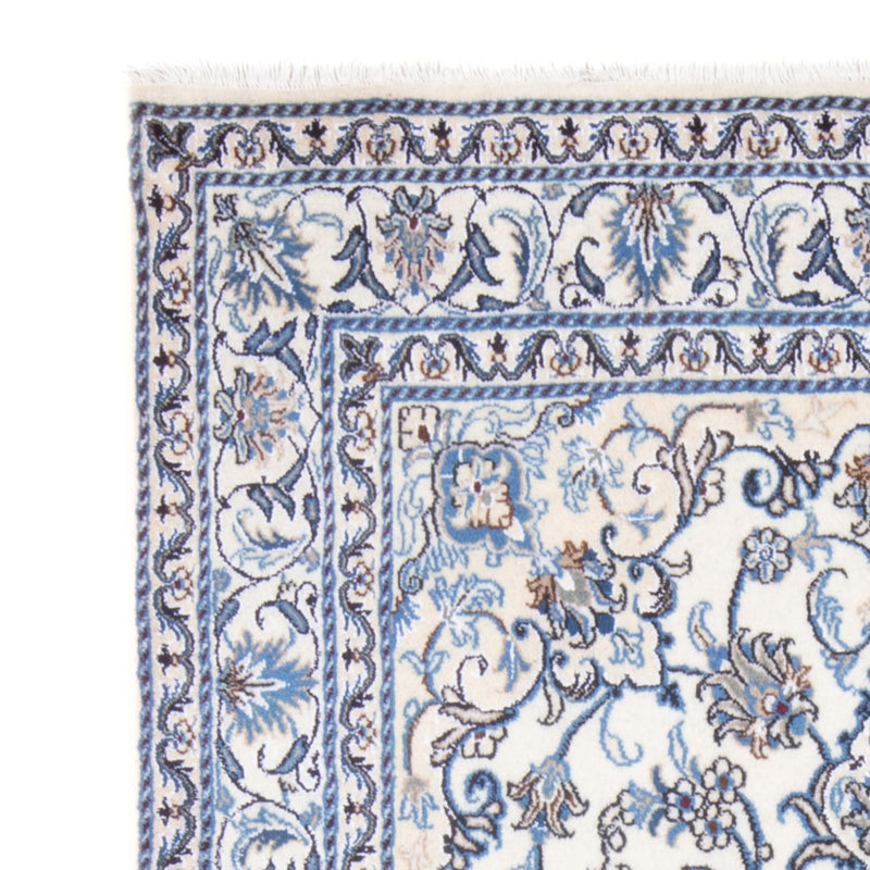 Alfombra Persa - Nain - Real - 199 x 145 cm - crema