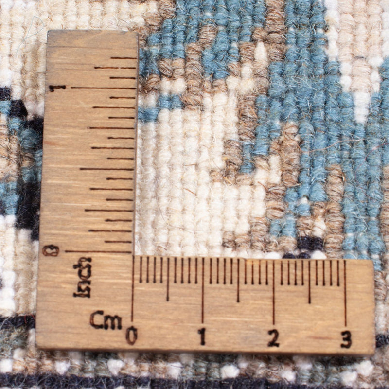 Alfombra Persa - Nain - Real - 191 x 146 cm - azul oscuro