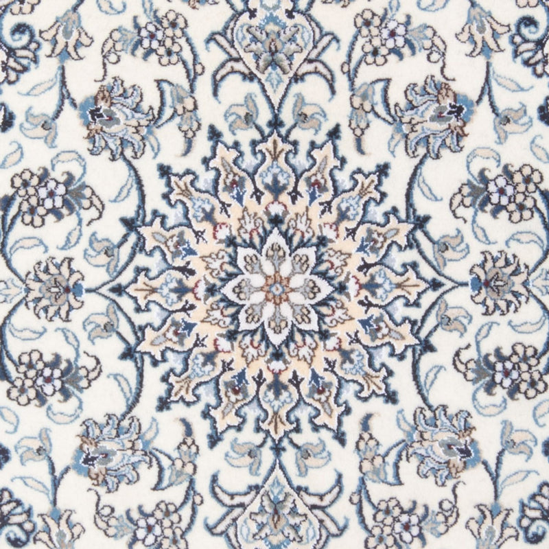 Alfombra Persa - Nain - Real - 197 x 145 cm - crema