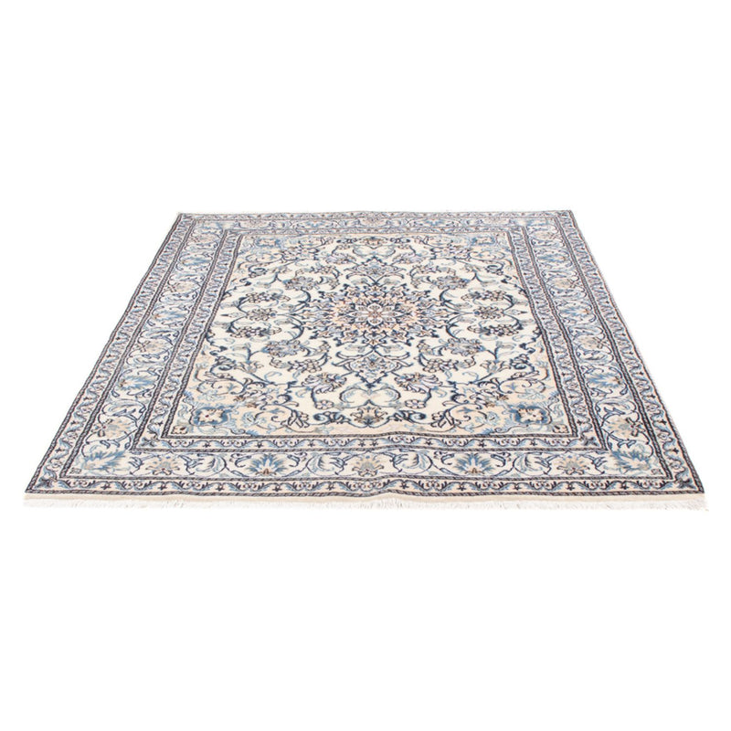 Alfombra Persa - Nain - Real - 197 x 145 cm - crema