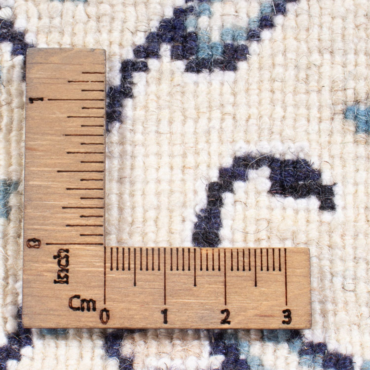 Alfombra Persa - Nain - Real - 197 x 145 cm - crema