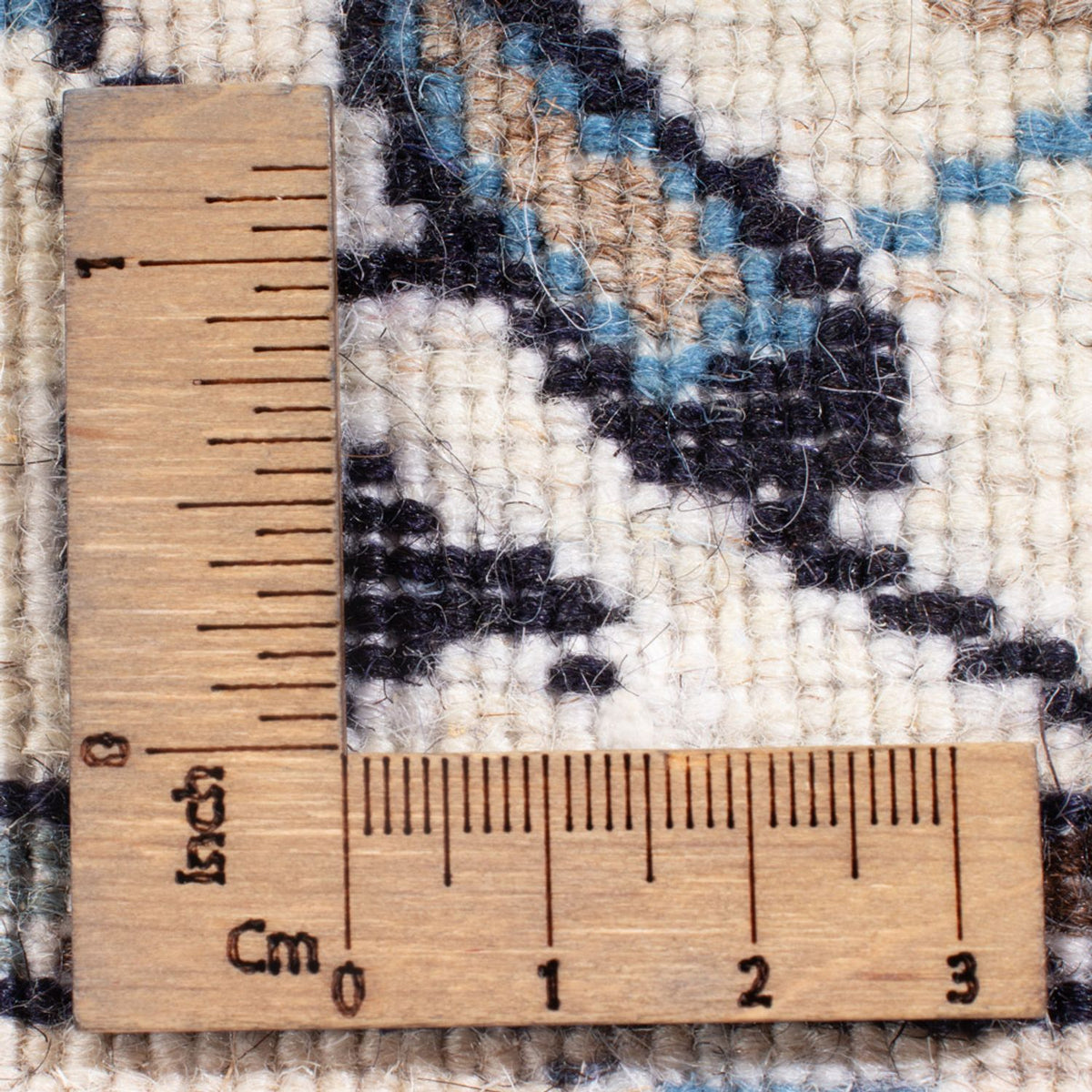 Alfombra Persa - Nain - Real - 212 x 146 cm - crema