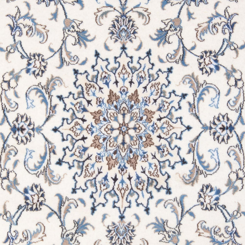 Alfombra Persa - Nain - Real - 204 x 147 cm - crema