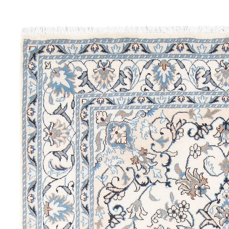 Alfombra Persa - Nain - Real - 200 x 148 cm - crema