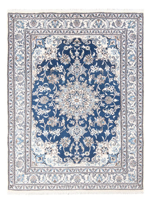 Alfombra Persa - Nain - Real - 207 x 151 cm - azul