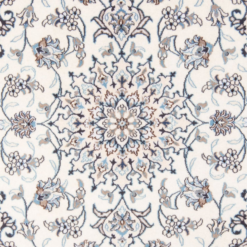 Alfombra Persa - Nain - Real - 194 x 143 cm - crema