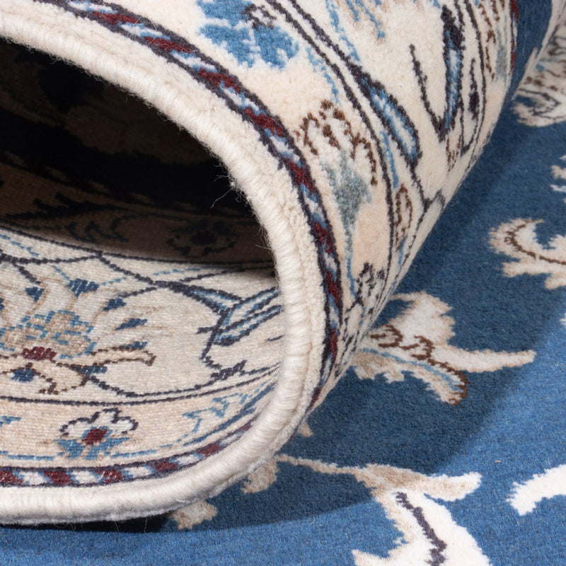 Alfombra Persa - Nain - Real - 199 x 149 cm - azul