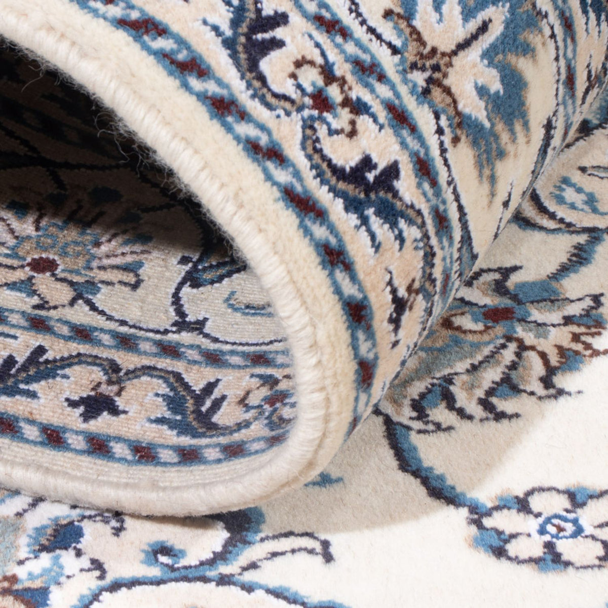 Alfombra Persa - Nain - Real - 192 x 148 cm - crema