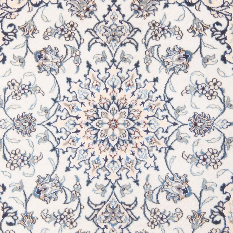 Alfombra Persa - Nain - Real - 197 x 144 cm - crema