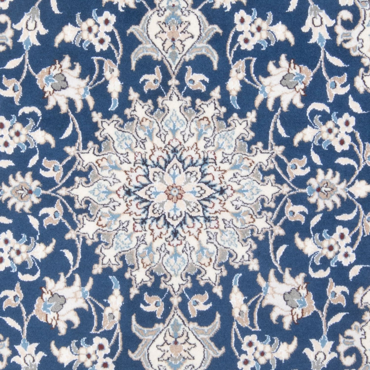 Alfombra Persa - Nain - Real - 200 x 148 cm - azul