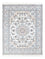 Alfombra Persa - Nain - Real - 190 x 148 cm - crema