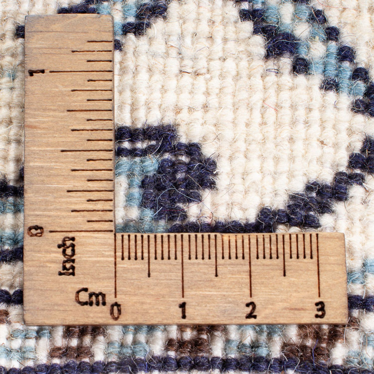Alfombra persa - Nain - 249 x 166 cm - azul oscuro