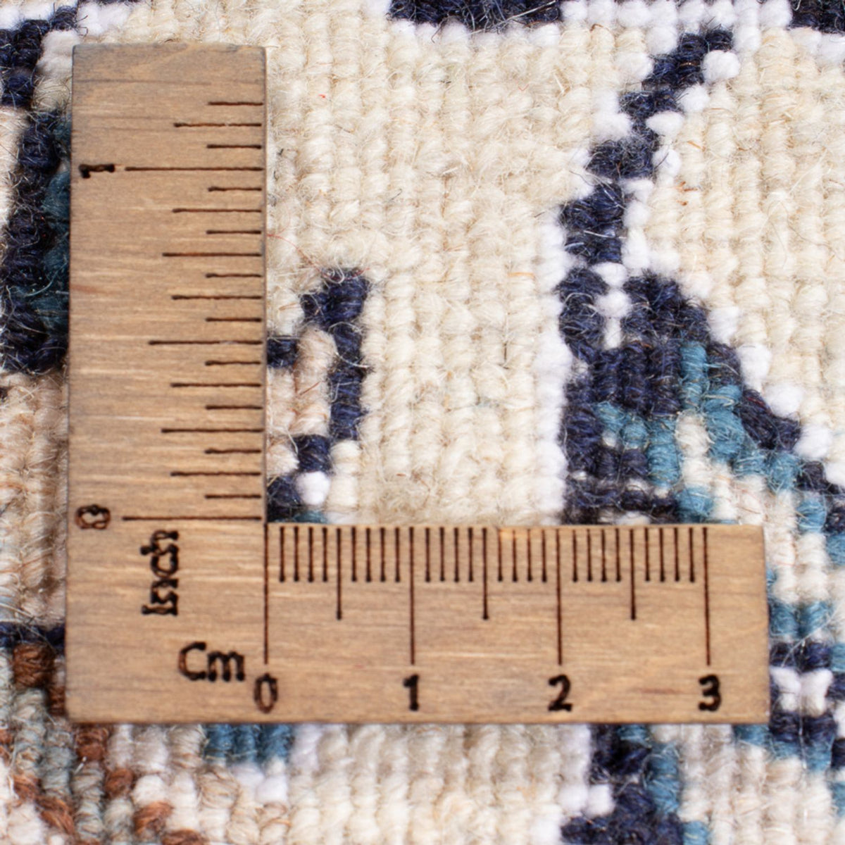 Alfombra persa - Nain - 295 x 203 cm - azul oscuro