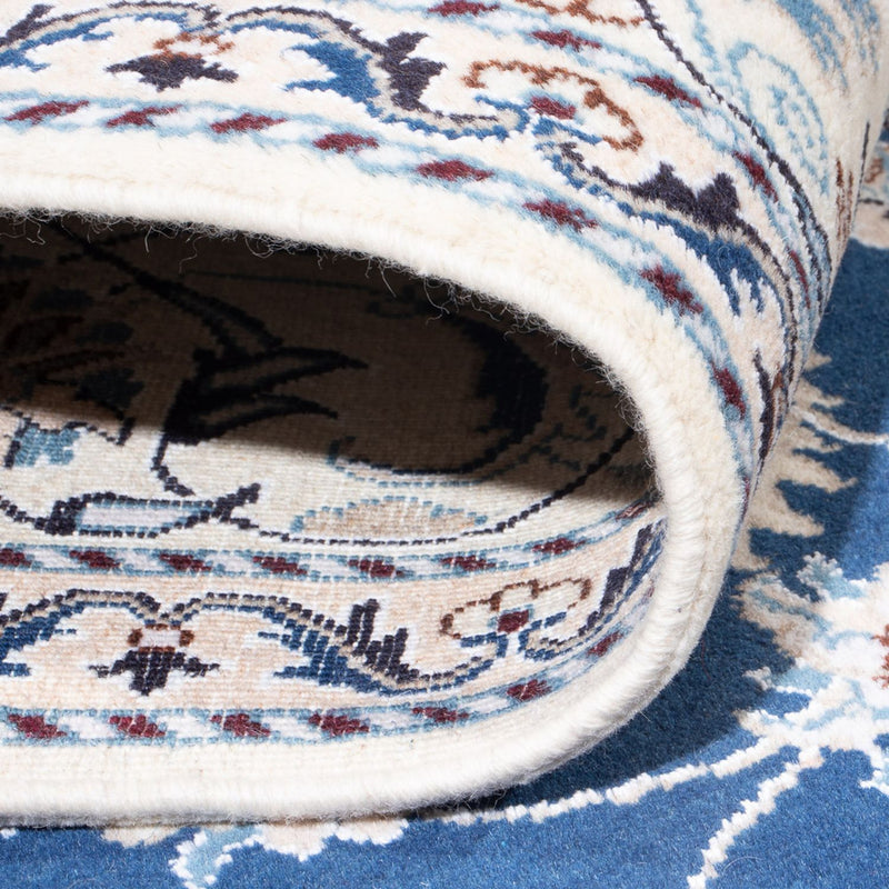 Alfombra persa - Nain - 296 x 196 cm - azul