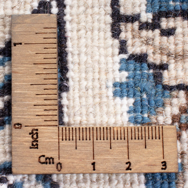 Alfombra persa - Nain - 288 x 191 cm - azul oscuro