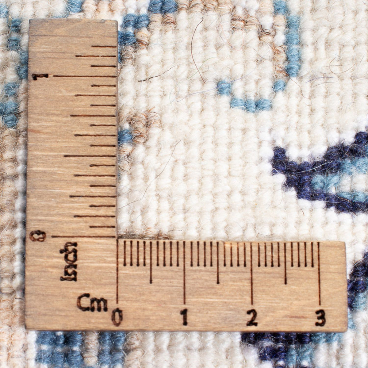 Alfombra persa - Nain - 293 x 197 cm - azul oscuro