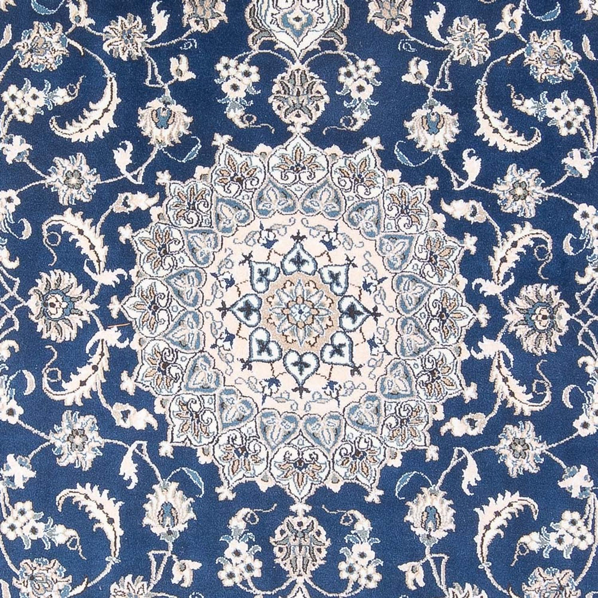 Alfombra persa - Nain - 303 x 197 cm - azul