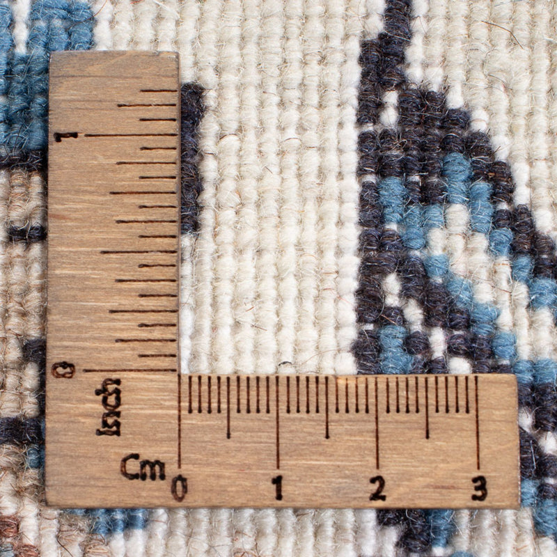 Alfombra persa - Nain - 292 x 198 cm - azul oscuro