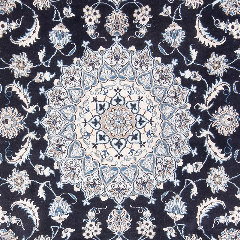 Alfombra persa - Nain - 295 x 191 cm - azul oscuro