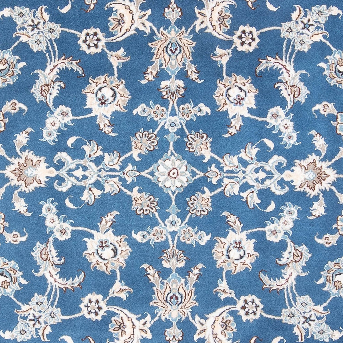 Alfombra persa - Nain - 294 x 196 cm - azul