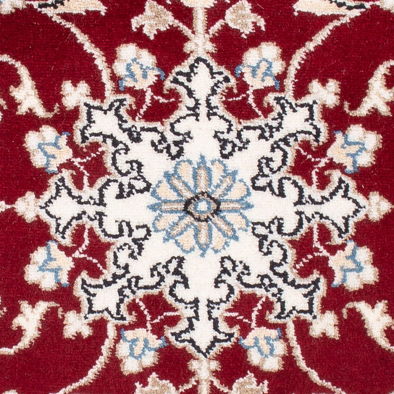 Alfombra Persa - Nain - Real - 90 x 60 cm - rojo