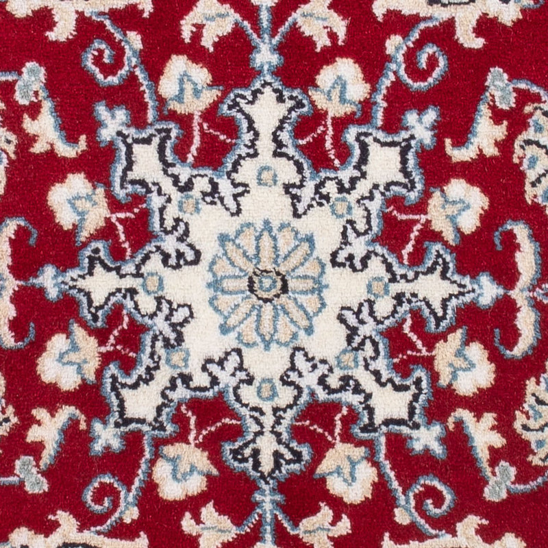 Alfombra Persa - Nain - Real - 90 x 60 cm - rojo