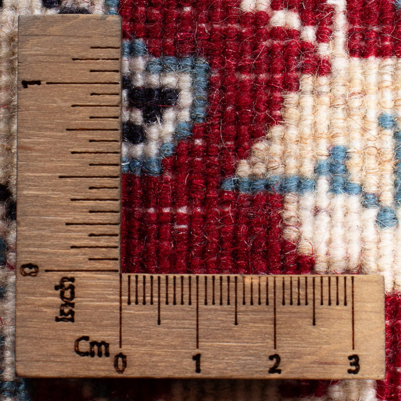 Alfombra Persa - Nain - Real - 90 x 60 cm - rojo