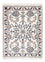 Alfombra Persa - Nain - Real - 90 x 60 cm - crema