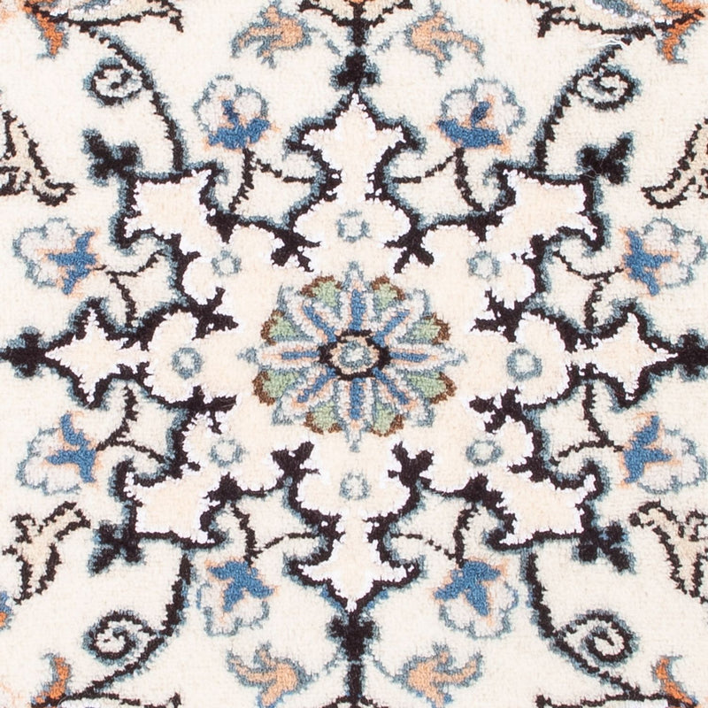 Alfombra Persa - Nain - Real - 90 x 60 cm - crema