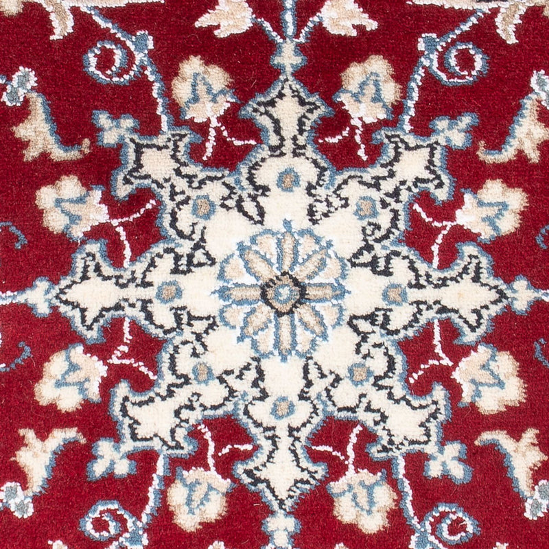 Alfombra Persa - Nain - Real - 90 x 60 cm - rojo