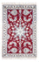 Alfombra Persa - Nain - Real - 90 x 60 cm - rojo