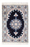 Alfombra Persa - Nain - Real - 60 x 40 cm - azul oscuro