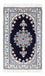 Alfombra Persa - Nain - Real - 60 x 40 cm - azul oscuro