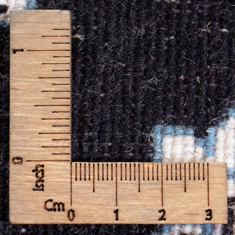 Alfombra Persa - Nain - Real - 60 x 40 cm - azul oscuro