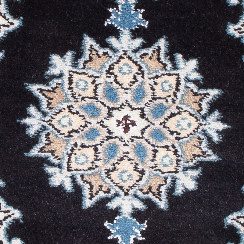 Alfombra Persa - Nain - Real - 60 x 40 cm - azul oscuro
