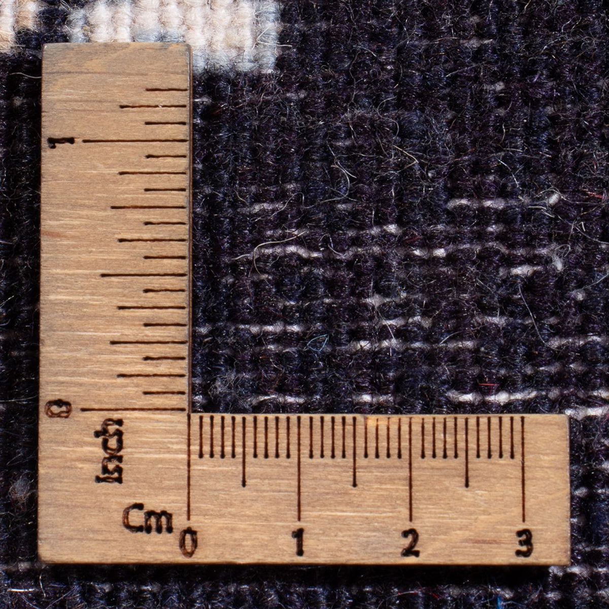 Alfombra Persa - Nain - Real - 60 x 40 cm - azul oscuro