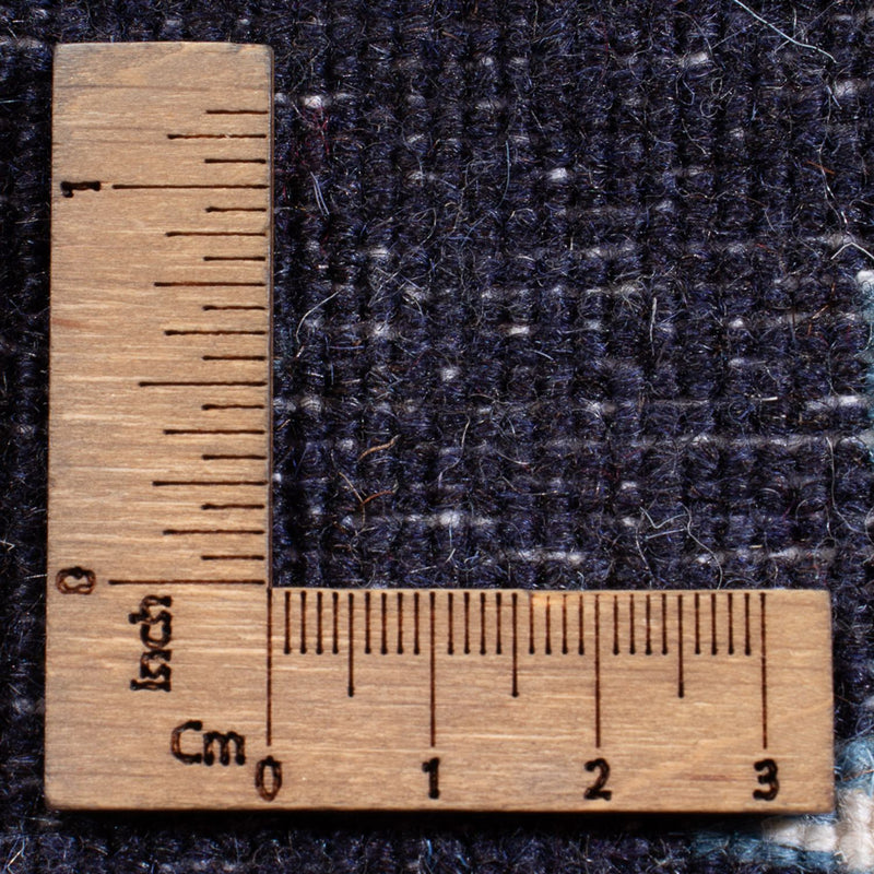 Alfombra Persa - Nain - Real - 60 x 40 cm - azul oscuro