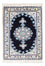 Alfombra Persa - Nain - Real - 60 x 40 cm - azul oscuro
