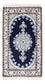 Alfombra Persa - Nain - Real - 60 x 40 cm - azul oscuro