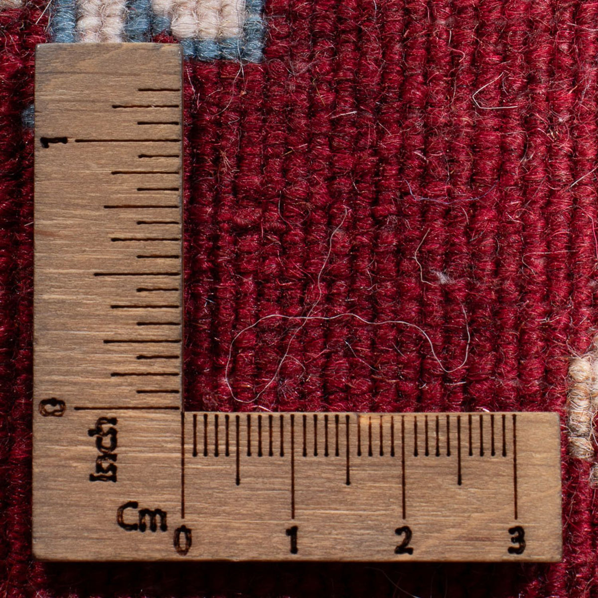 Alfombra Persa - Nain - Real - 60 x 40 cm - rojo