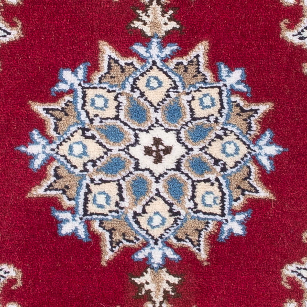 Alfombra Persa - Nain - Real - 60 x 40 cm - rojo