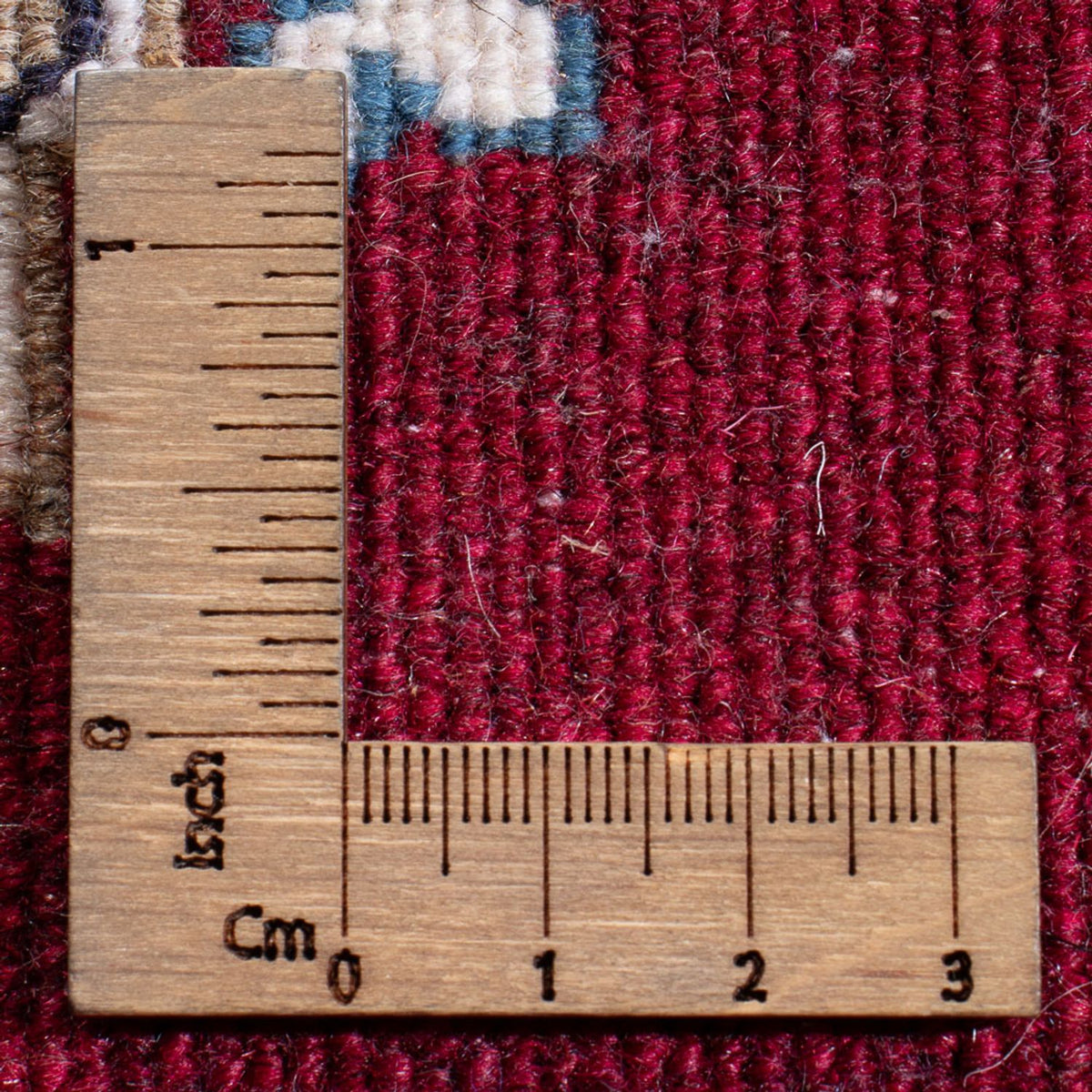 Alfombra Persa - Nain - Real - 60 x 40 cm - rojo