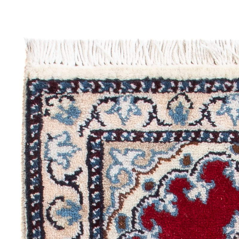 Alfombra Persa - Nain - Real - 60 x 40 cm - rojo