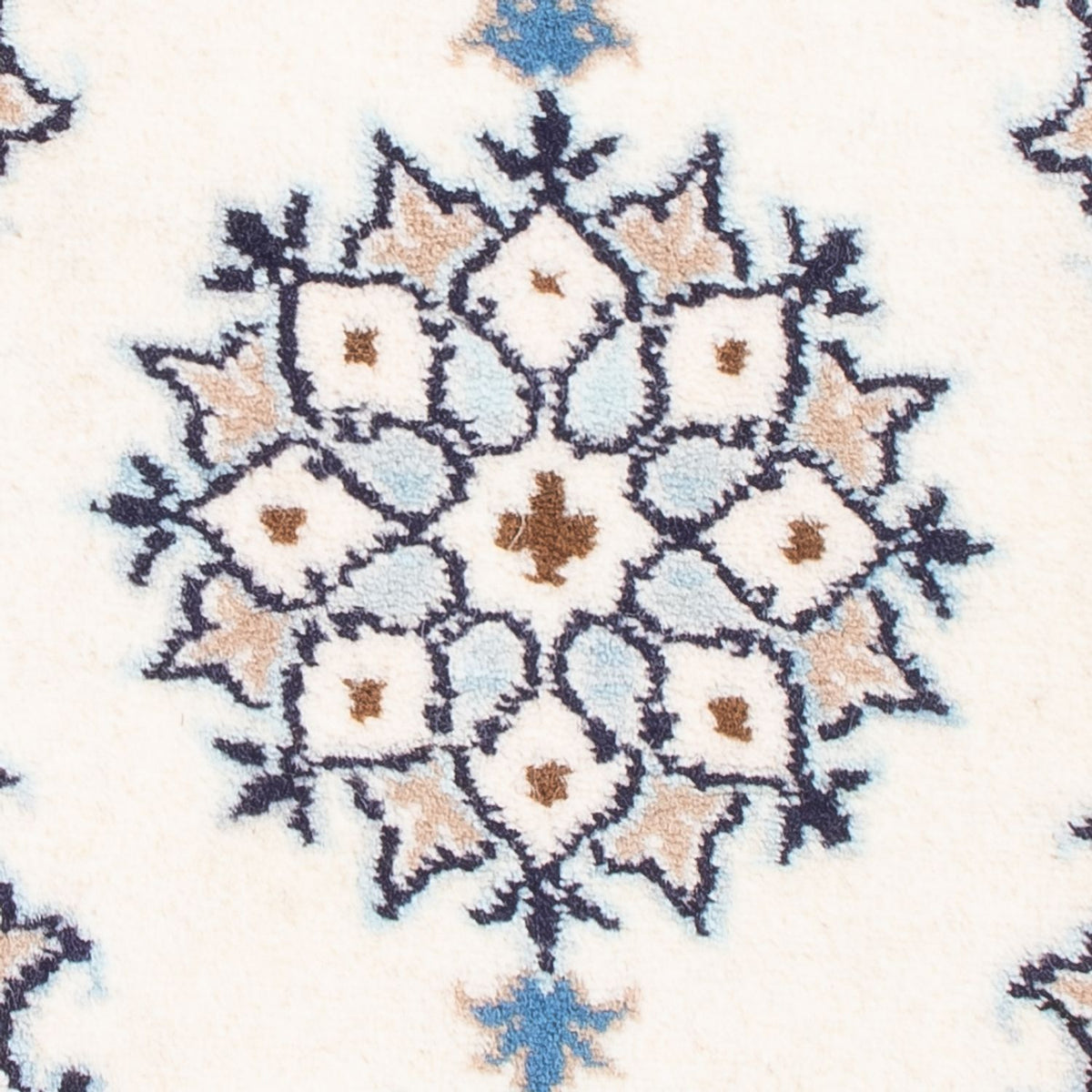 Alfombra Persa - Nain - Real - 60 x 40 cm - crema