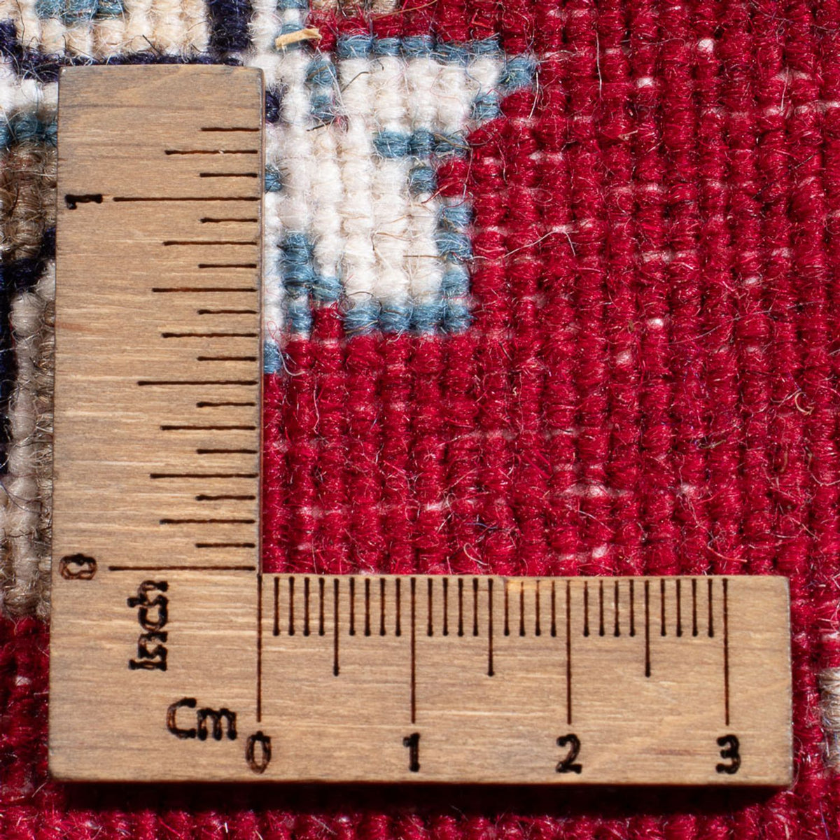 Alfombra Persa - Nain - Real - 60 x 40 cm - rojo