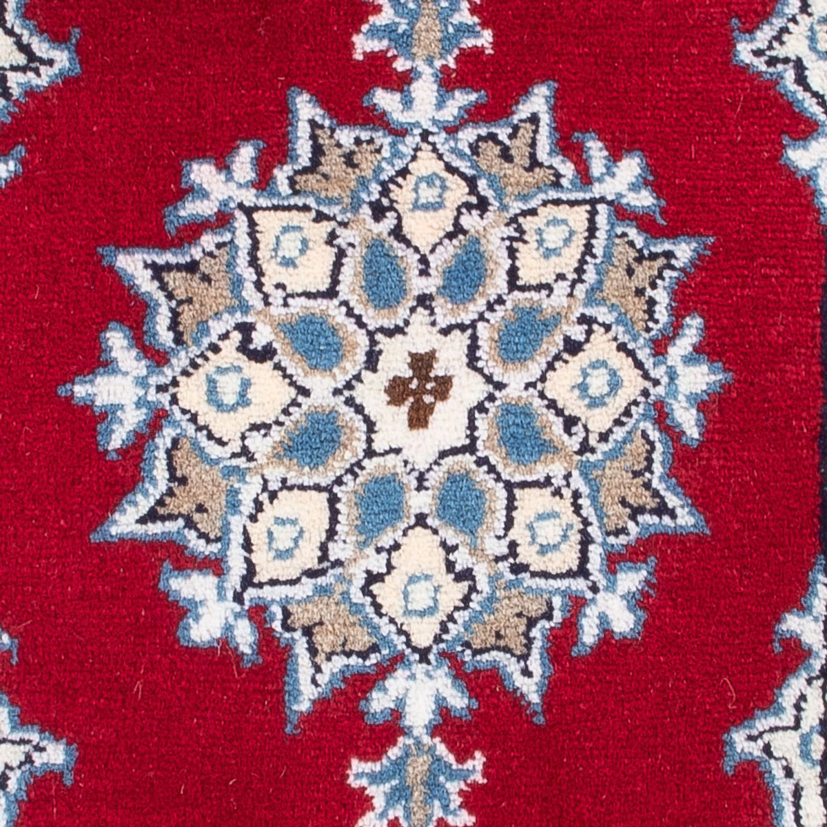 Alfombra Persa - Nain - Real - 60 x 40 cm - rojo