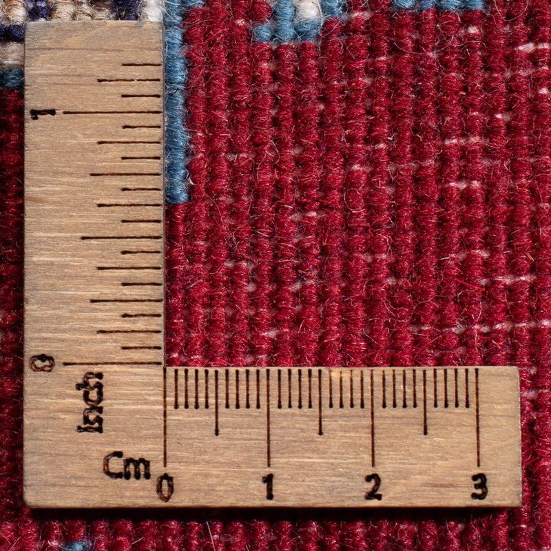 Alfombra Persa - Nain - Real - 60 x 40 cm - rojo