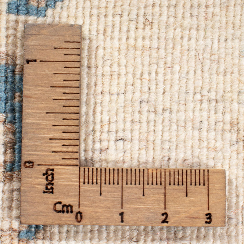 Alfombra de pasillo Alfombra persa - Nain - 400 x 80 cm - plata