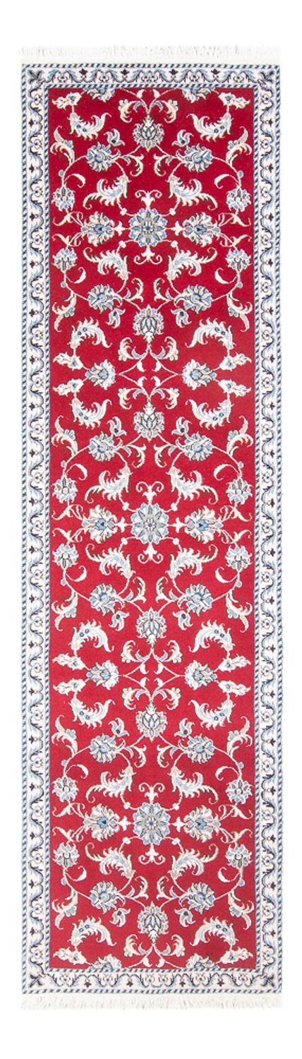 Alfombra de pasillo Alfombra persa - Nain - 283 x 76 cm - rojo