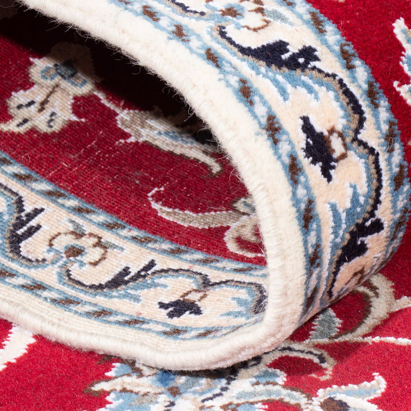 Alfombra de pasillo Alfombra persa - Nain - 283 x 76 cm - rojo